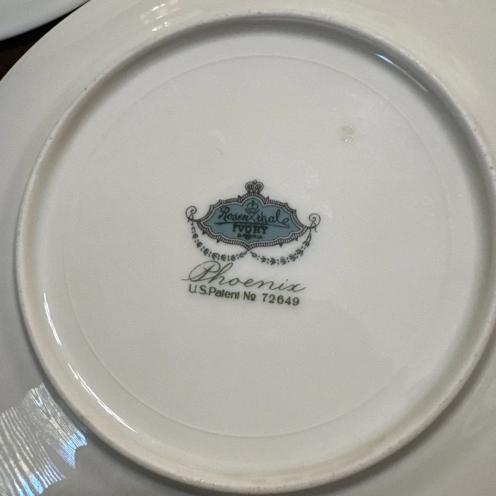 Rosenthal Phoenix Bread Plates 6